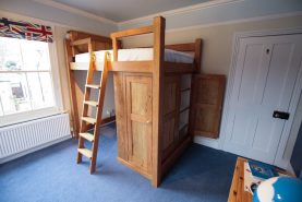Bespoke Cabin Bed and Desk, Joiners Hertfordshire