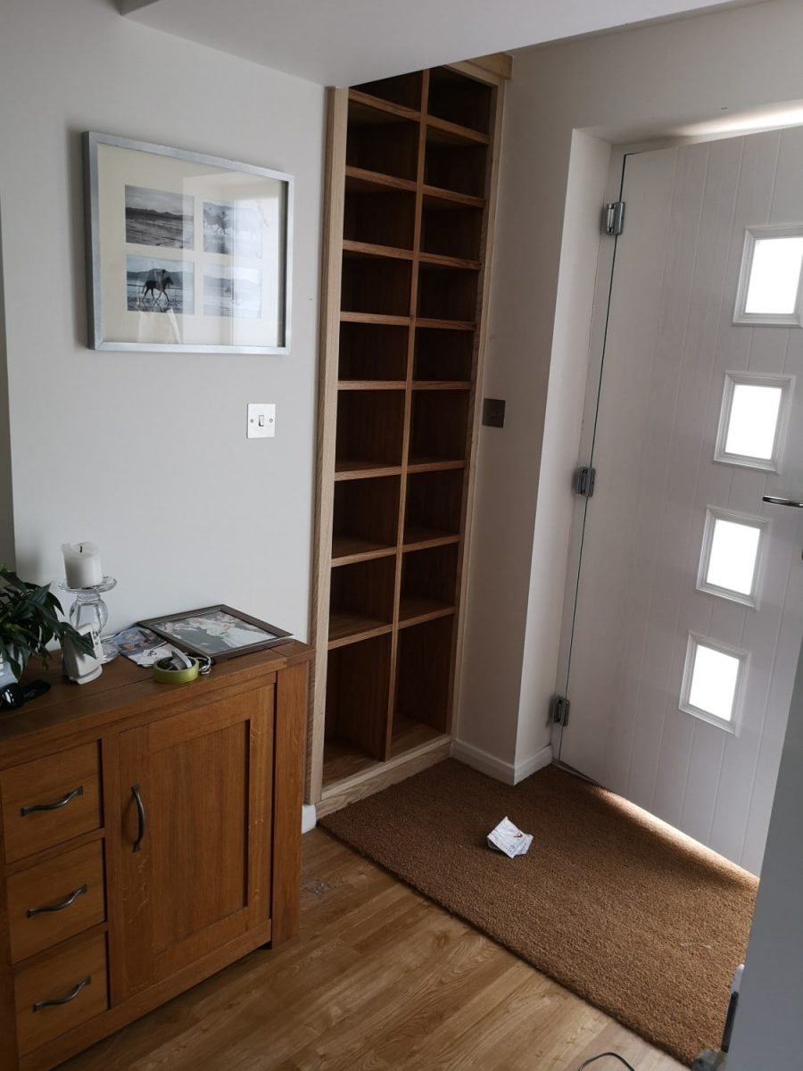 Shoe Storage, Waterhall Joinery Ltd