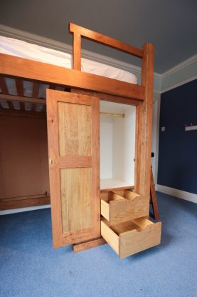 Bespoke Cabin Bed and wardrobe space, Joiners Hertfordshire