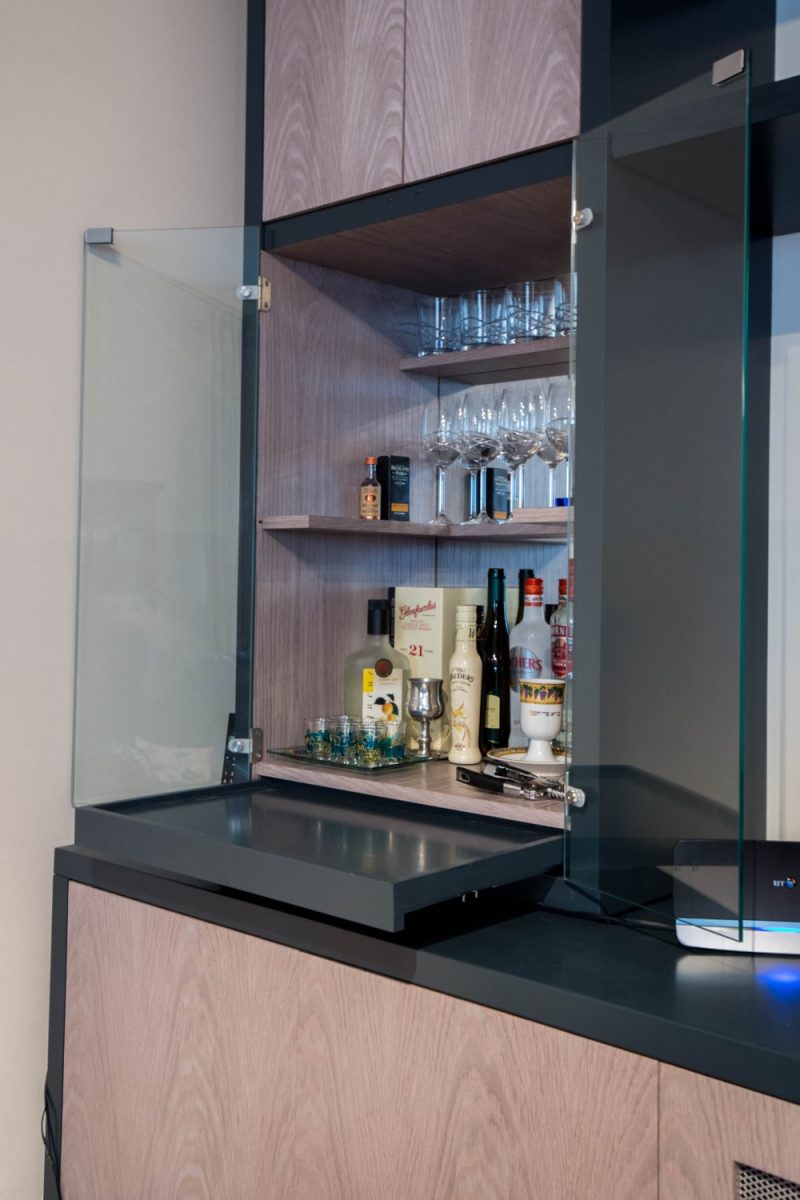 Drinks Cabinet, Joiners Hertfordshire, Waterhall Joinery Ltd